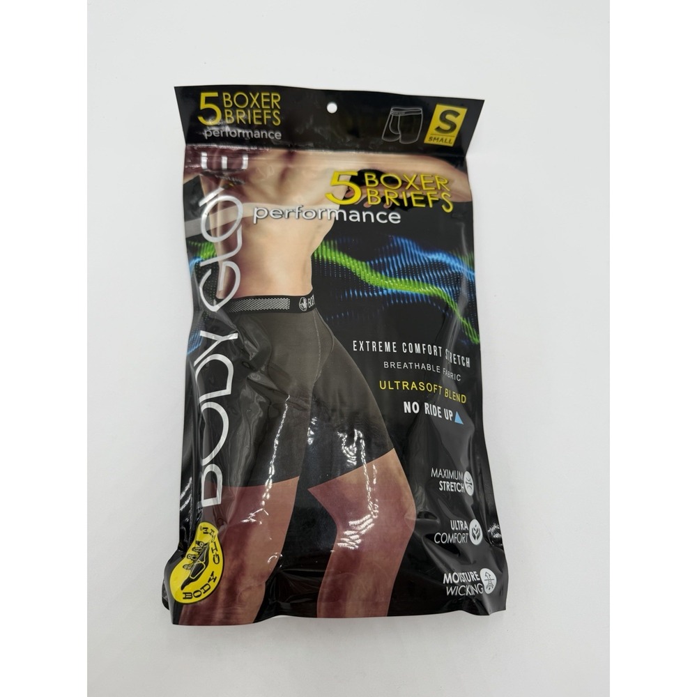 Body glove Performance Boxer Briefs 5 Pack Small MSRP$58